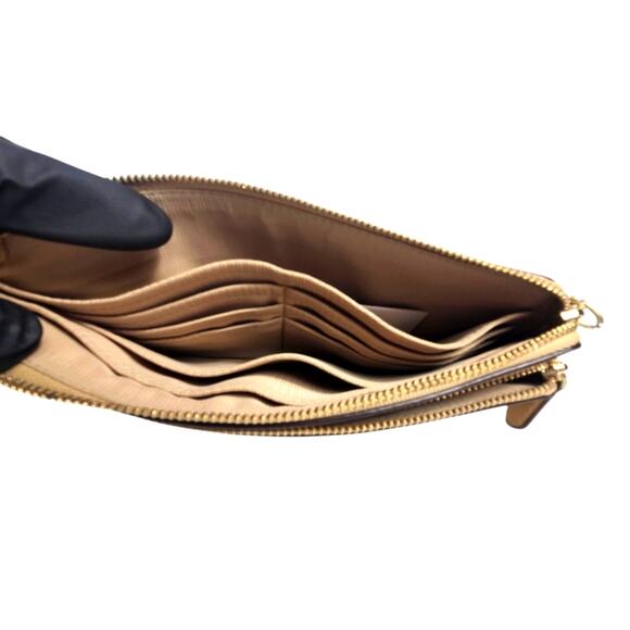 Coach Double Zippered Wallet - Picture 11 of 12